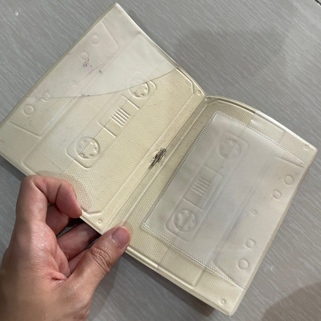Casette tape design passport holder (Category: Stationery & School Supplies) located in Manila. Submitted by hodlclub (Listing ID 1239954956, Image 3). Description: Good as new.