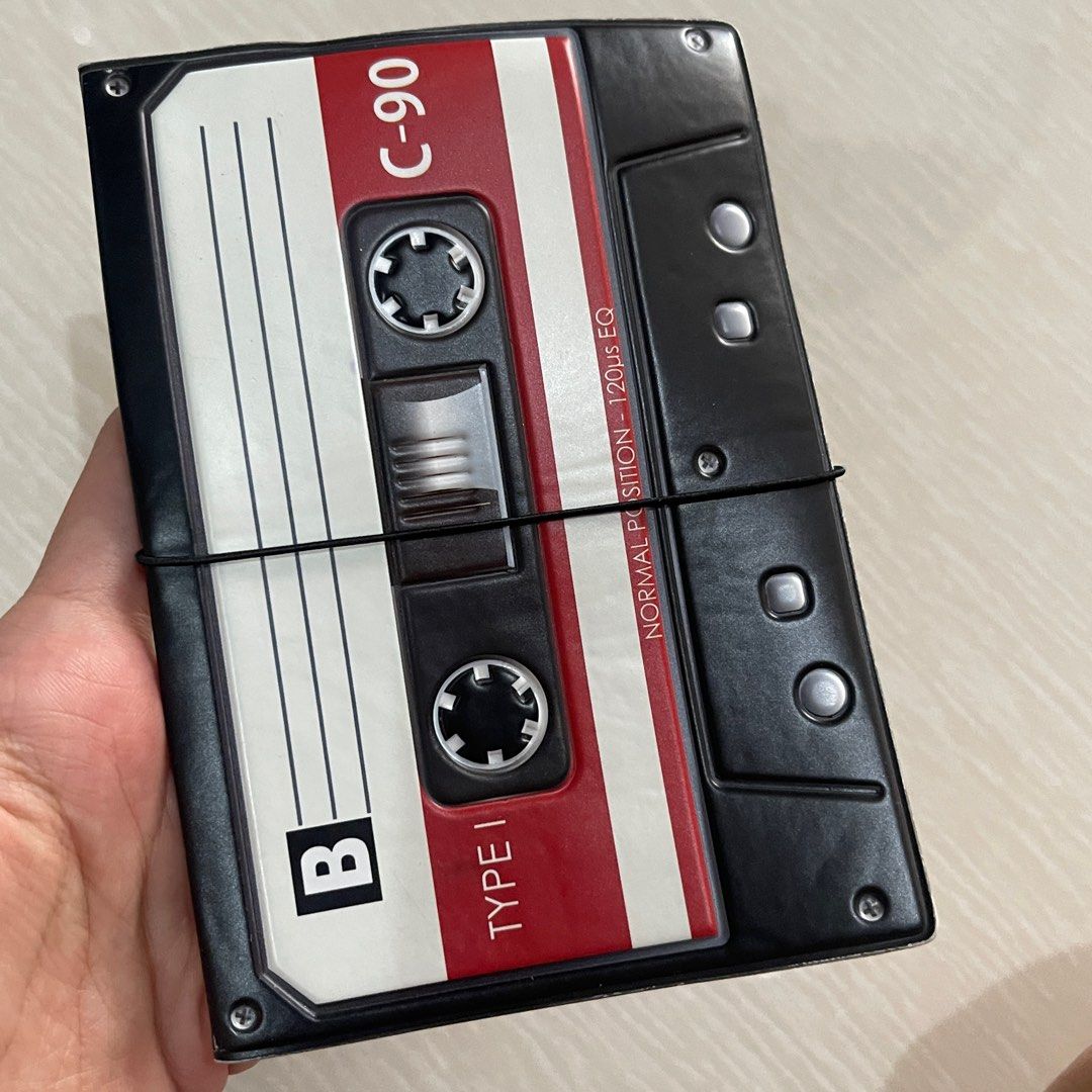 Casette tape design passport holder (Category: Stationery & School Supplies) located in Manila. Submitted by hodlclub (Listing ID 1239954956, Image 2). Description: Good as new.