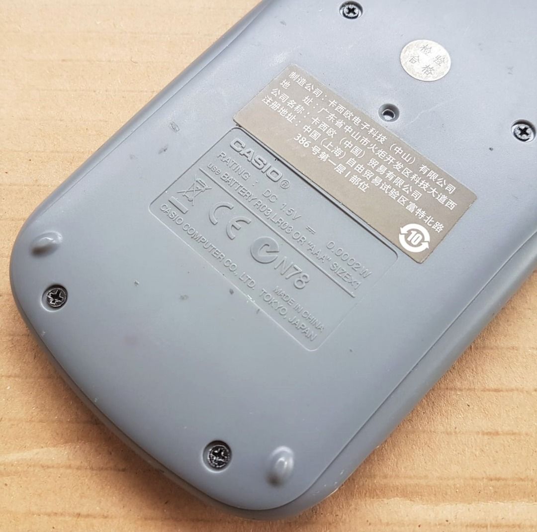 scientific calculator casio fx 82es plus