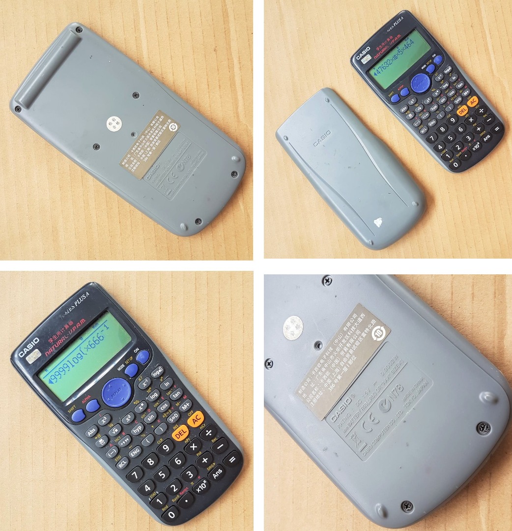 Casio fx82ES Plus A Scientific Calculator, JAPAN, 252 Functions