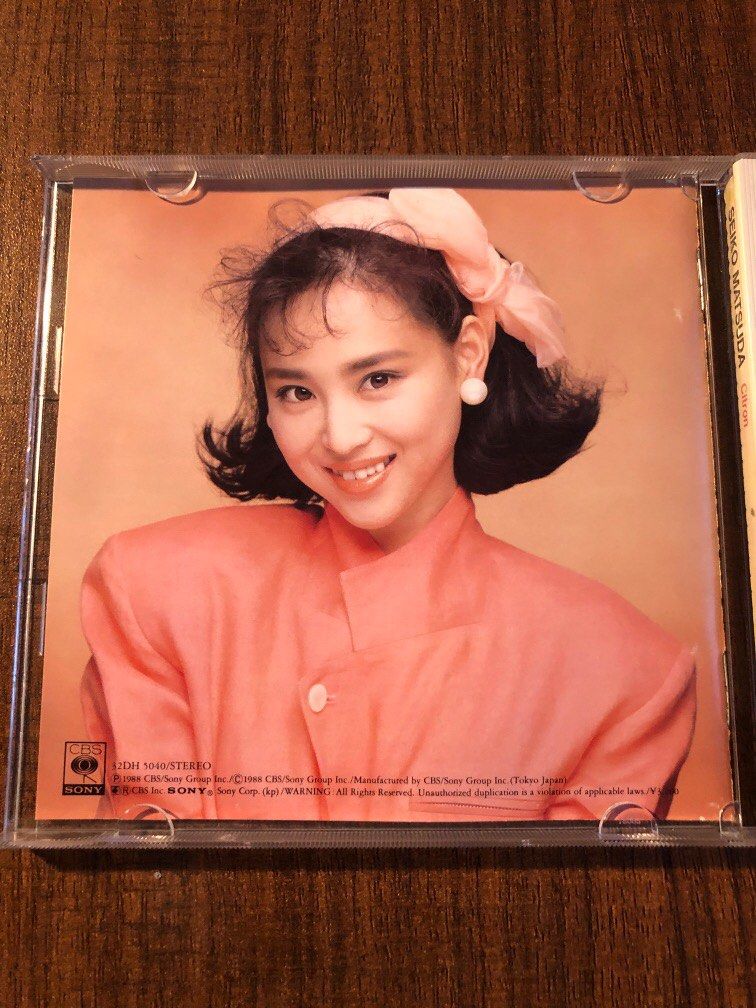 CD 松田聖子Citron 日版1988年, 興趣及遊戲, 音樂、樂器& 配件