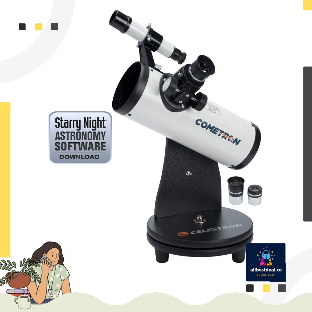 Celestron 21023 Cometron FirstScope White Cometron FirstScope