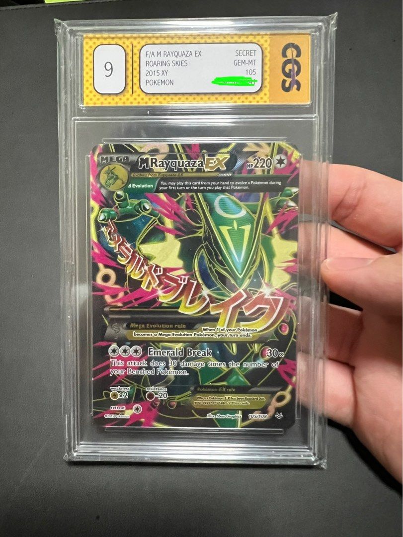 Buy Pokemon - Mega-Rayquaza-EX (105/108) - XY Roaring Skies - Holo