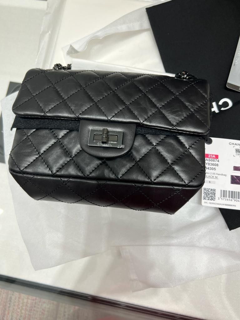 Chanel 2.55 mini, Luxury, Bags & Wallets on Carousell