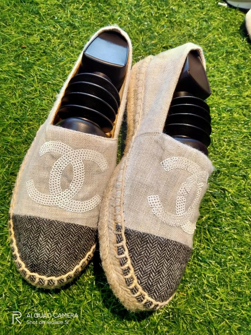 Used sales chanel espadrilles