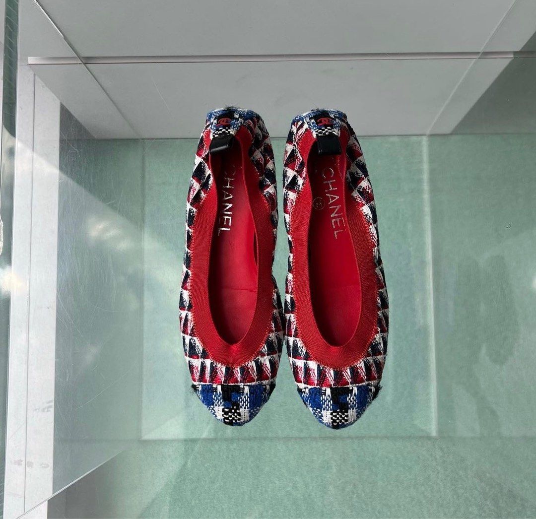 Chanel stretch hotsell spirit flats