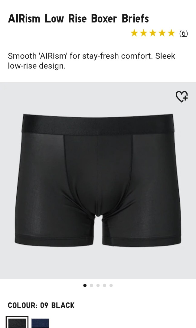 CHEAP] Uniqlo Airism Low Rise Boxer Briefs, Men's Fashion, Bottoms, New  Underwear on Carousell