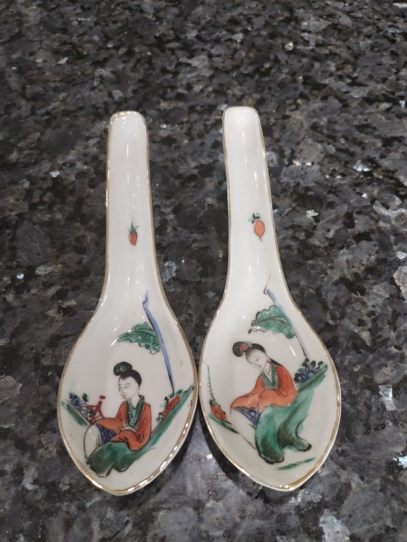 Chinese spoons, Hobbies & Toys, Collectibles & Memorabilia, Vintage