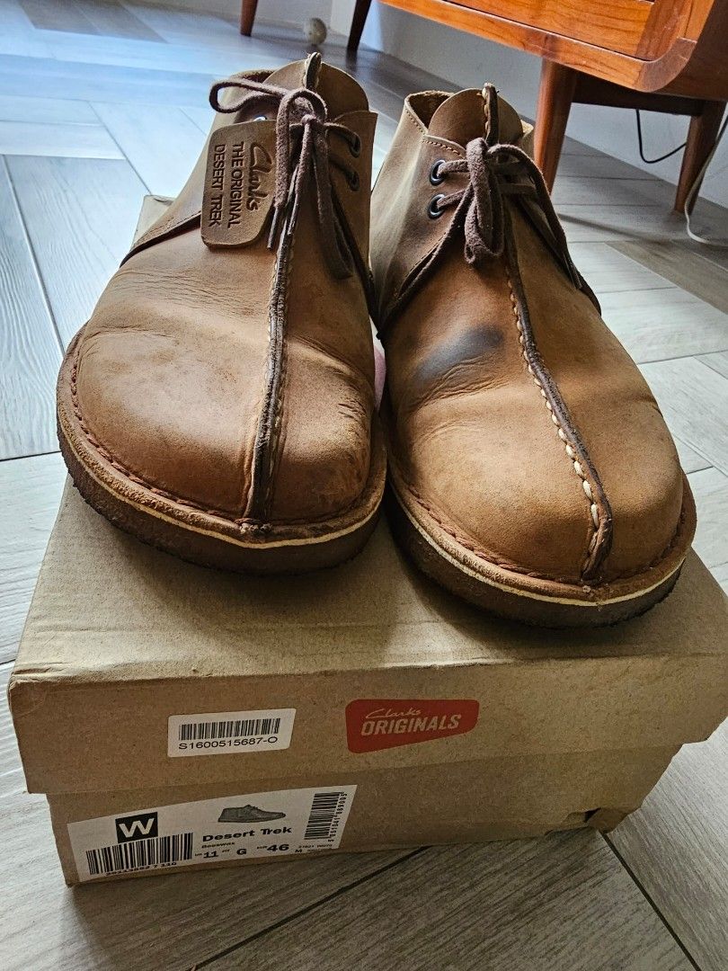 Clarks Original Desert Trek, Men's Fashion, Footwear, Dress Shoes on  Carousell