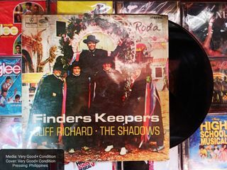 Cliff Richard The Shadows Finders Keepers Vinyl Record Original Vinyl Records Vintage Vinyls Plaka LP Vintage Vinyl The Shadows Vinyl Cliff Richard Vinyl