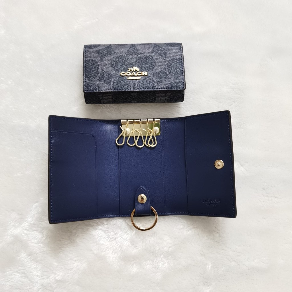 Coach Unisex Key Holder Women s Fashion Bags Wallets Wallets Card Holders on Carousell