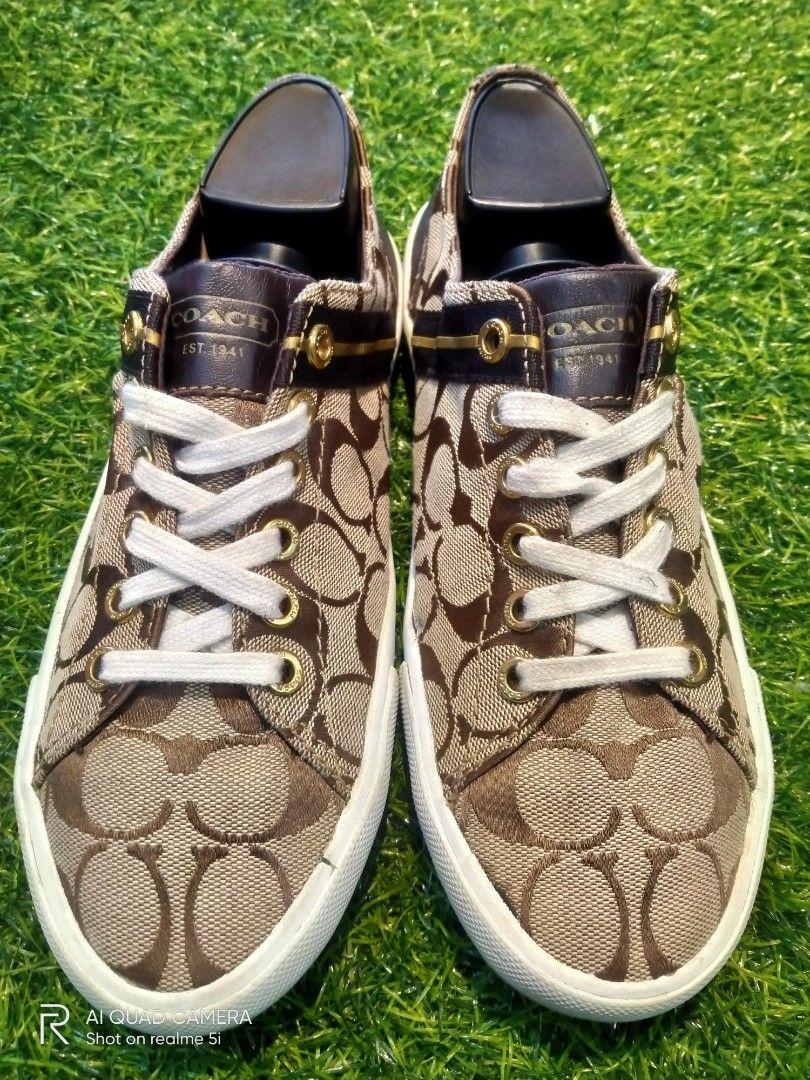 COACH ORIGINAL USED SNEAKERS Women s Fashion Footwear Sneakers