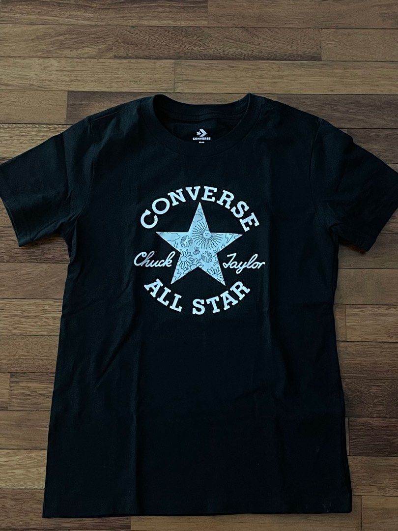 Men's Converse Chuck Pattern Round Neck Casual Sports Breathable