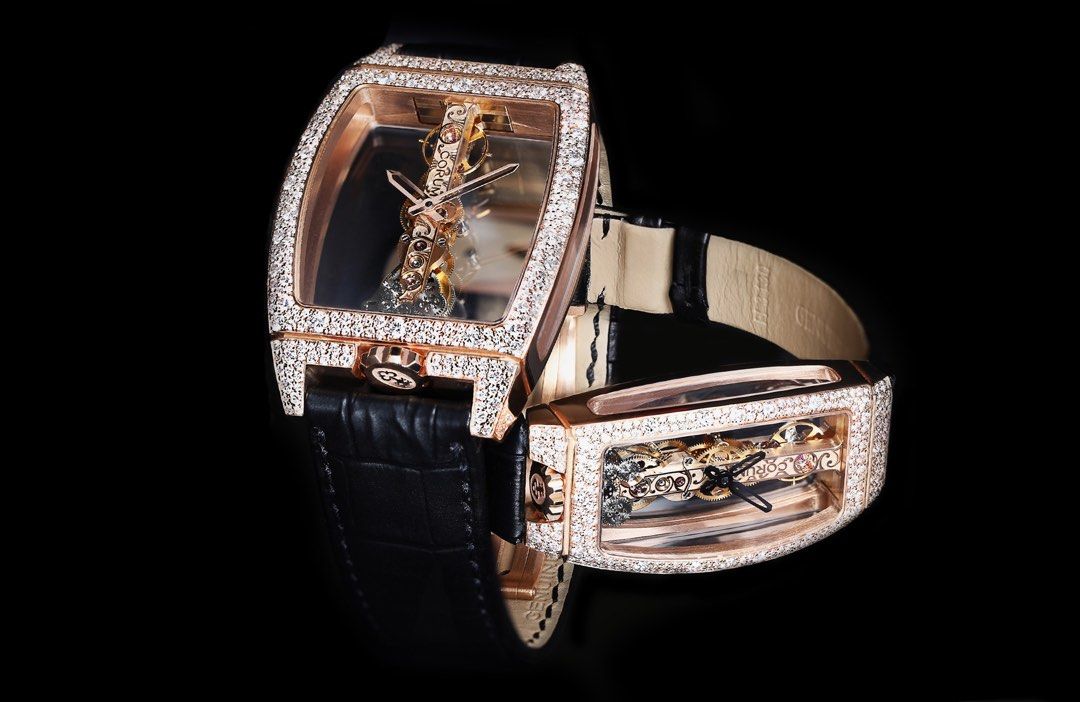 Corum diamond watch store price