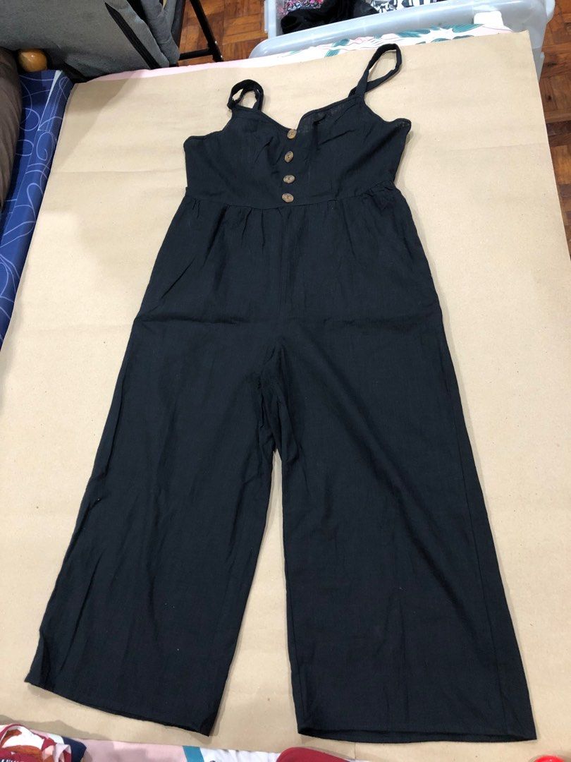Black jumpsuit outlet cotton on