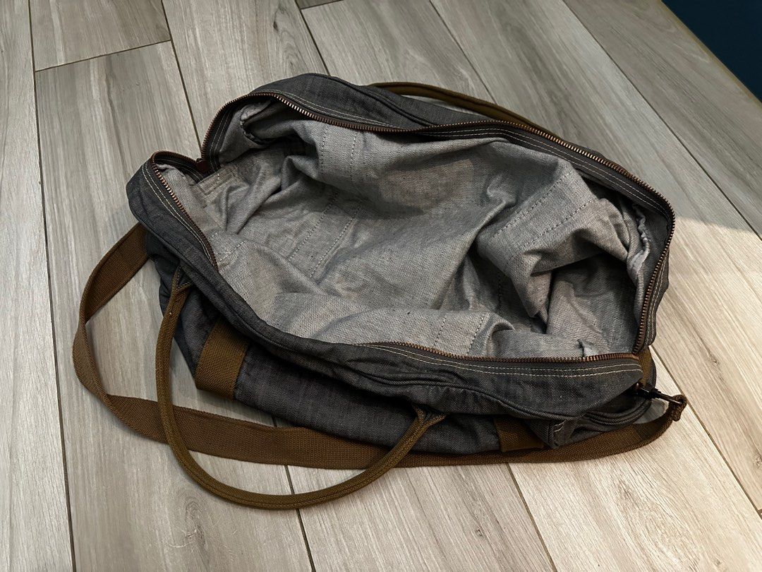 Country road zip hot sale canvas logo tote