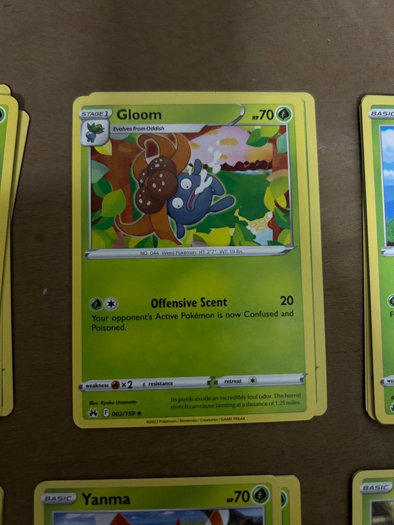 Crown Zenith Leaf Pokemon TCG cards, Hobbies & Toys, Toys & Games on  Carousell