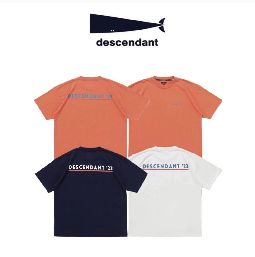 モールブティック割引 DESCENDANT FDTD SS Tシャツ オレンジ M