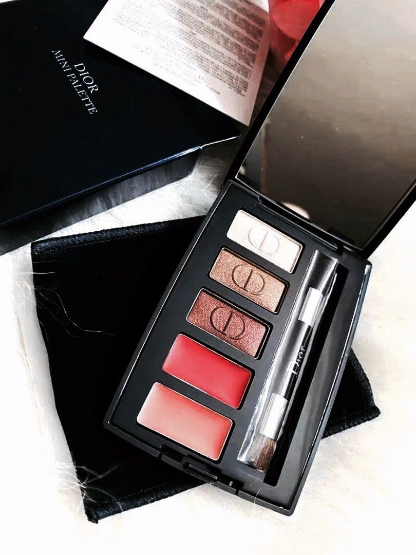 Dior mini palette deals eyes & lips