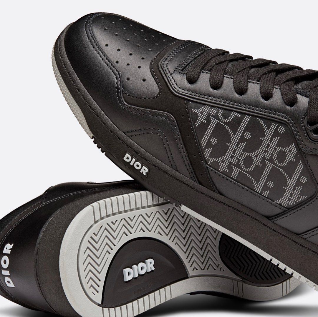 Mens black dior sneakers hotsell