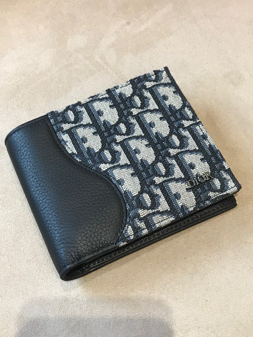 Christian dior saddle discount wallet