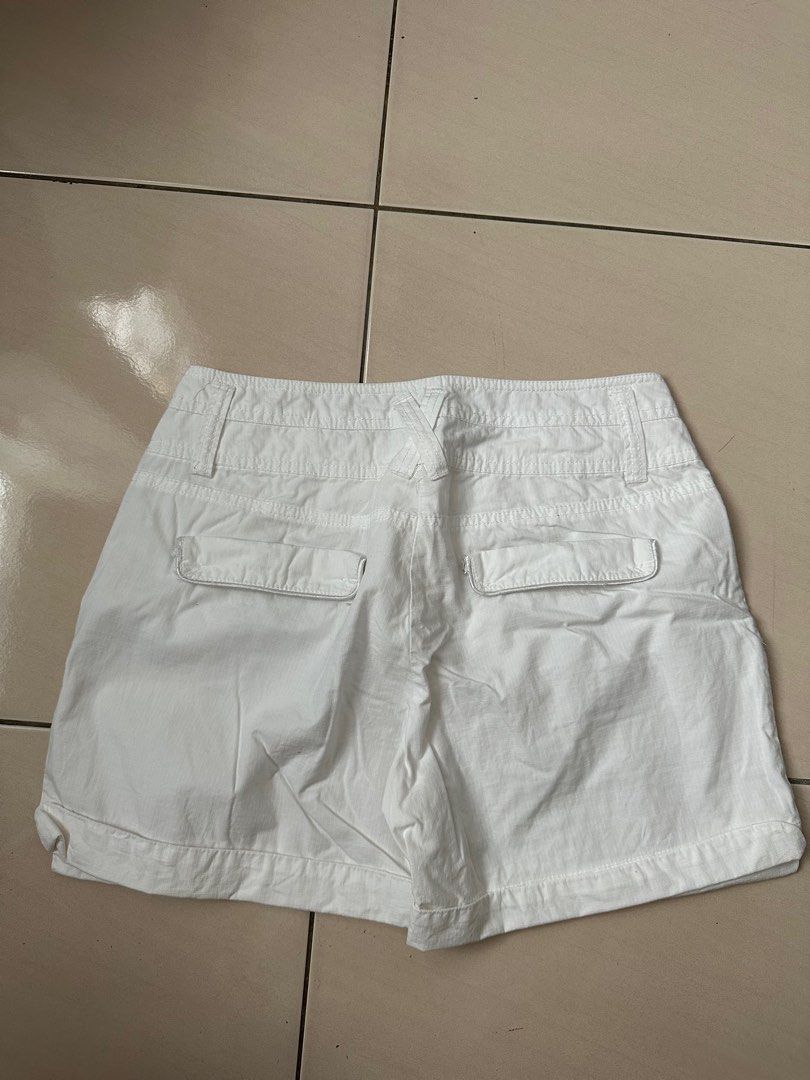 Dorothy Perkins White Shorts Women s Fashion Bottoms Shorts on Carousell