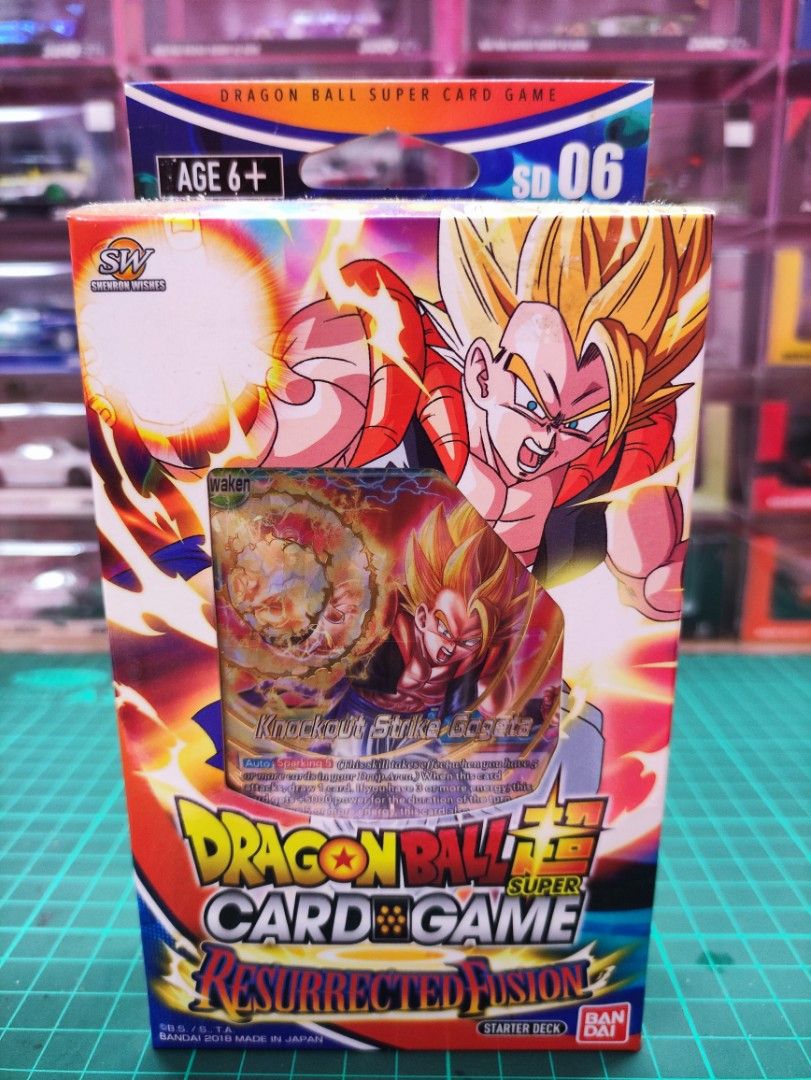 Dragon Ball Card Game Resurrected Fusion SD-06, Hobbies & Toys, Toys & Games  on Carousell