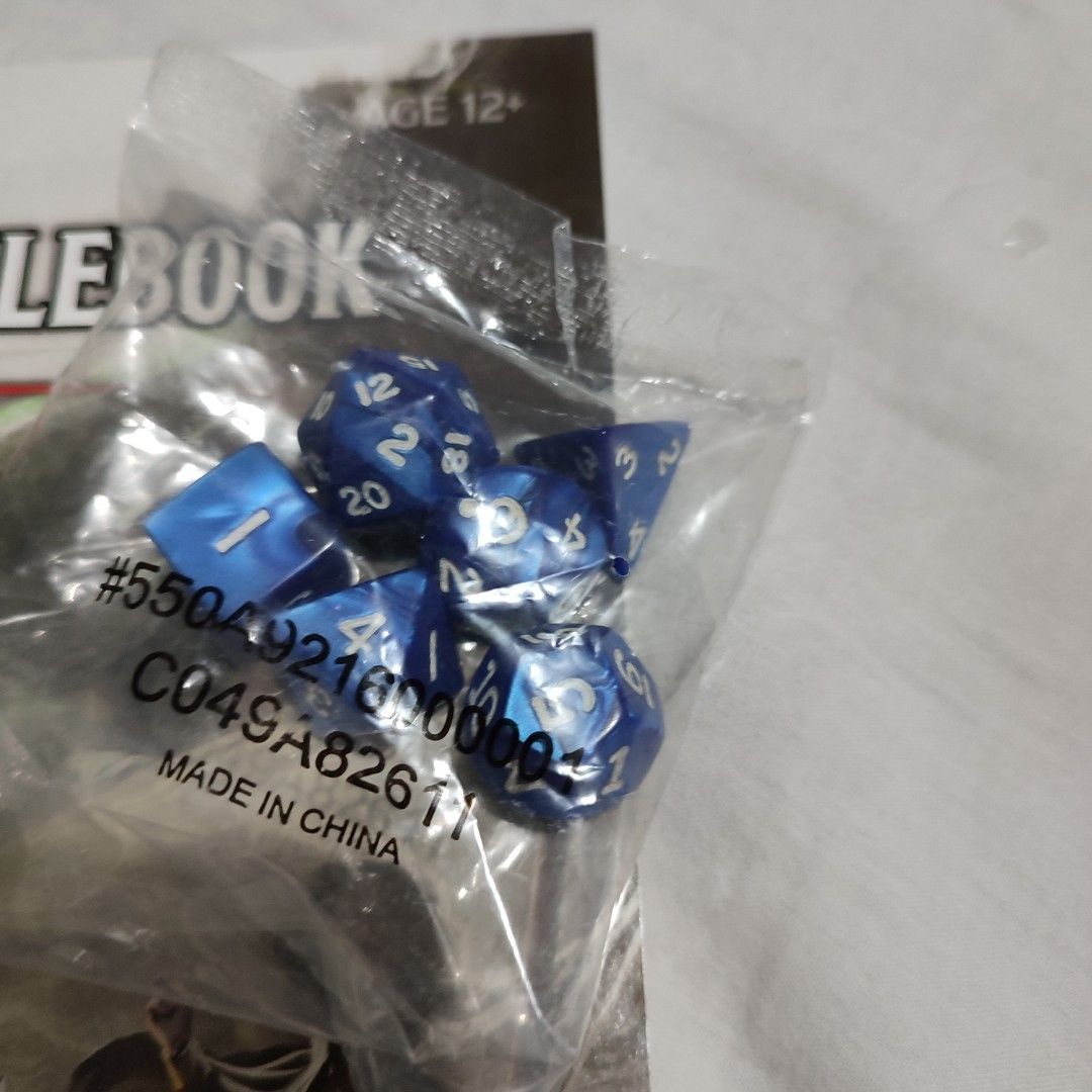 Dungeons & Dragons Starter Set (Category: Board Games & Puzzles) located in Taguig. Submitted by garagesale_ph (Listing ID 1239980736, Image 3). Description: Compete inclusions. Game dice still sealed. gogoexpress, gcash. No shopee..