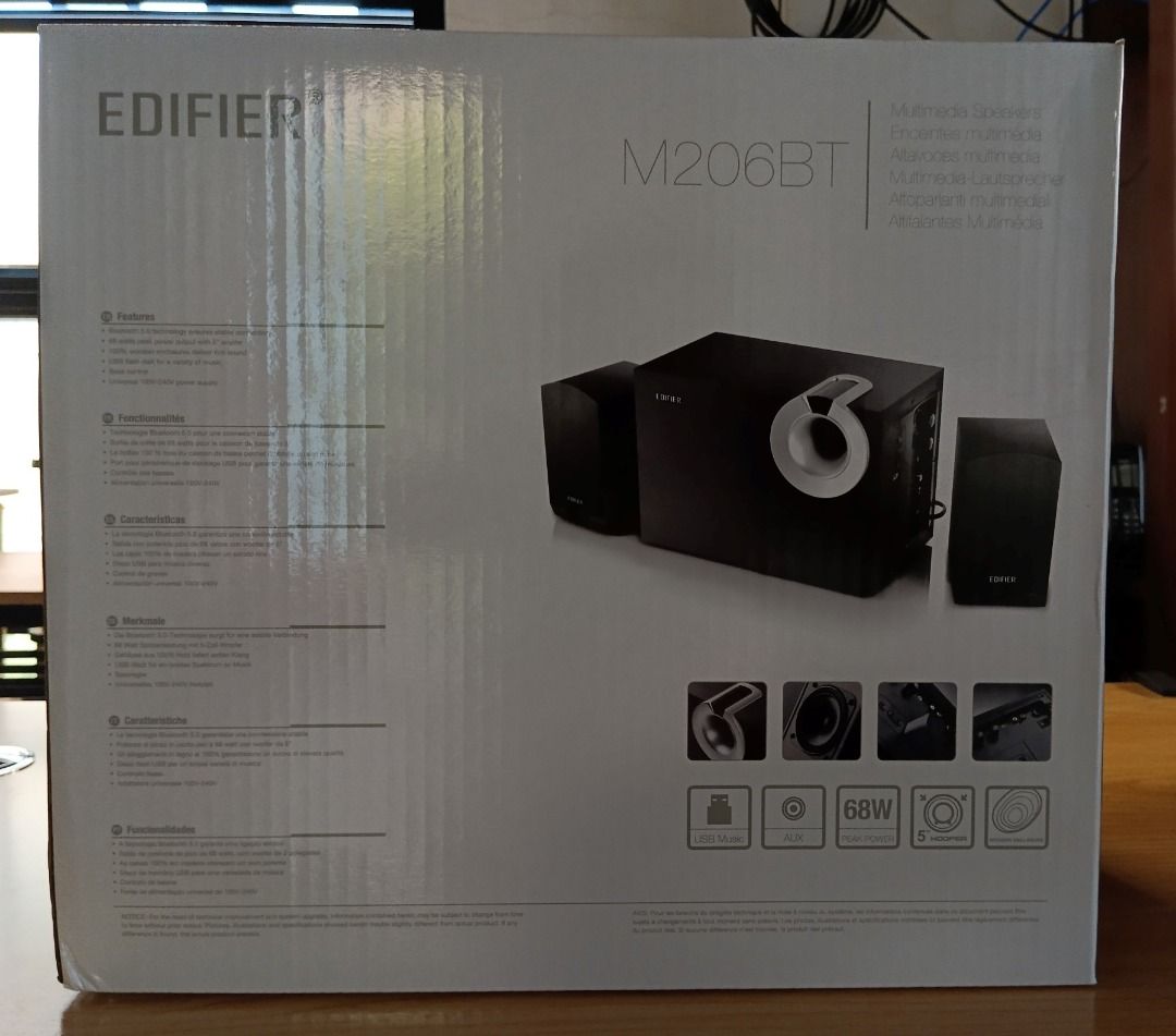 Edifier MB206BT Multimedia Bluetooth Speaker, Audio, Soundbars ...