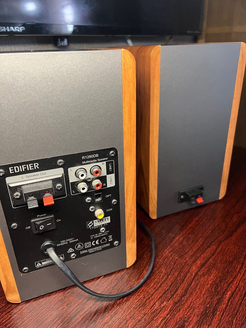 EDIFIER R1280DB BEST BUDGET BOOKSHELF SPEAKER, Audio, Soundbars
