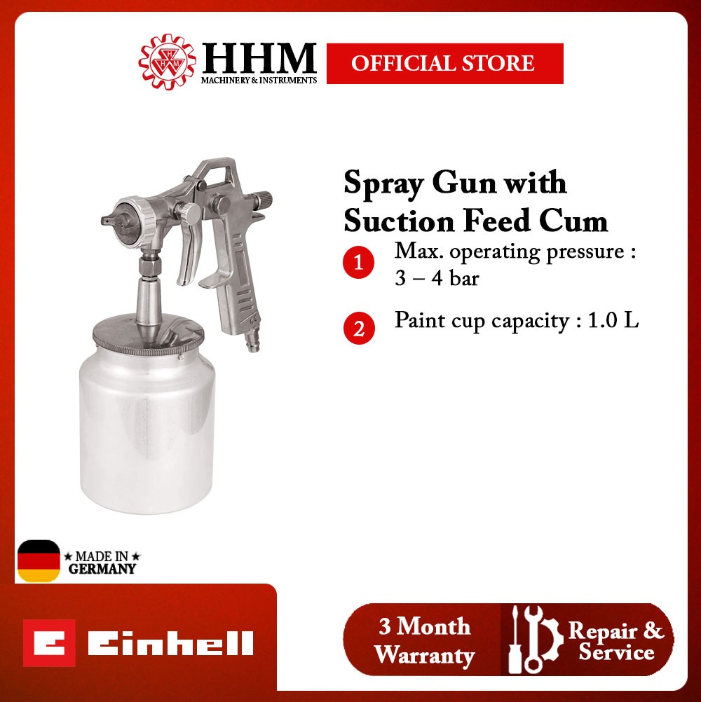 Einhell Spray Gun with Paint Cup