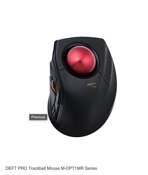 Mouse Trackball Elecom M-DT2URBK - Per PC/Mac, Operato A Pollice, 4 Pulsanti - Foto 4