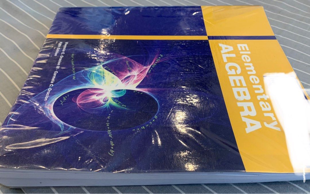 Elementary Algebra 5th Edition by Oracion III and Oracion, Hobbies ...