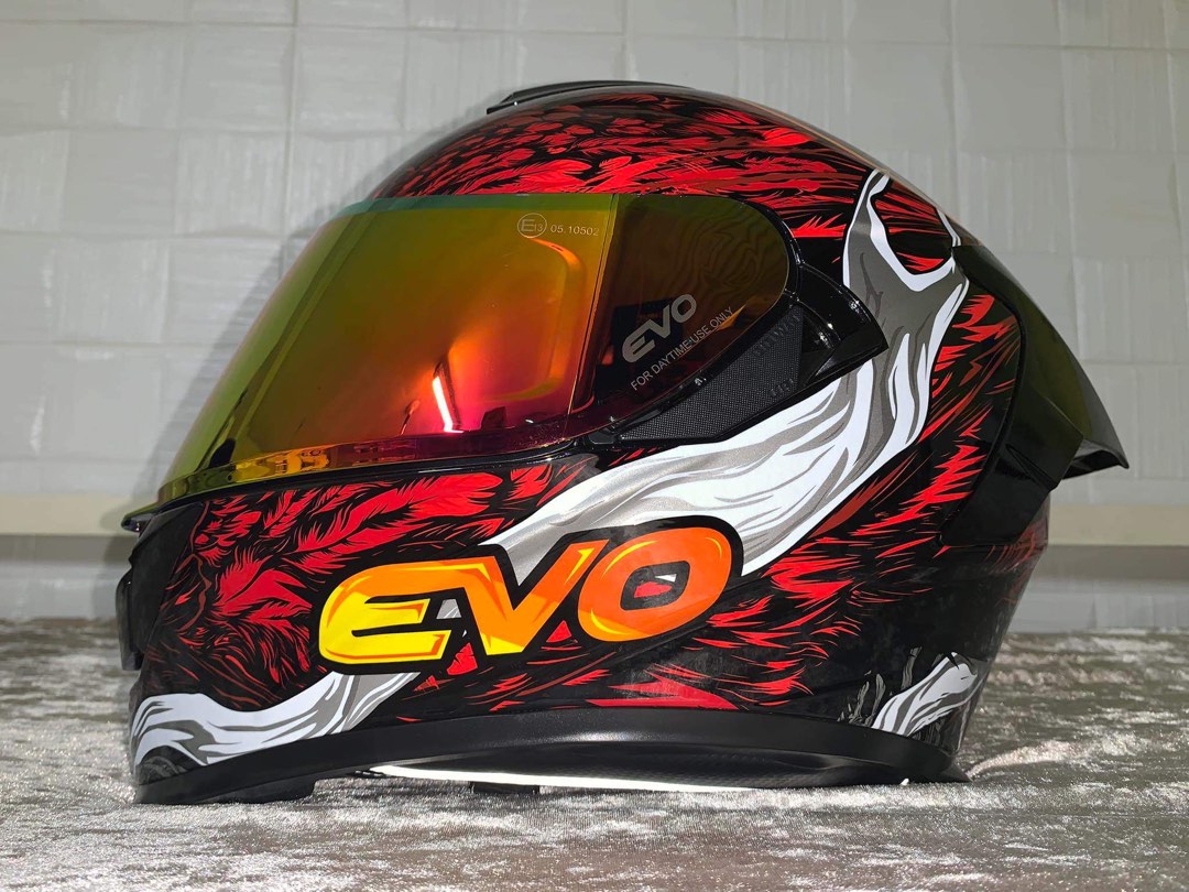 EVO HELMET GT PRO ARCHANGEL on Carousell