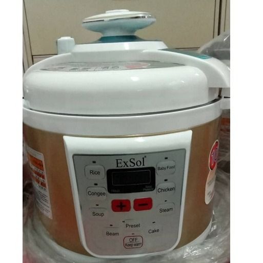 EXSOL ELECTRIC PRESSURE COOKER, Furniture & Home Living, Kitchenware ...