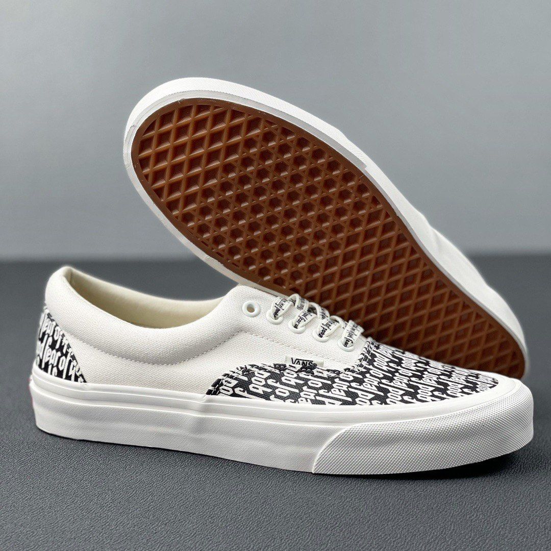 Vans era 95 dx fear of god white black new arrivals