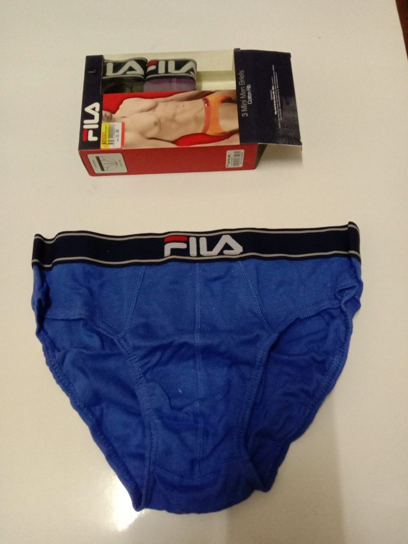 Fila underwear L, Men's Fashion, Bottoms, New Underwear on Carousell