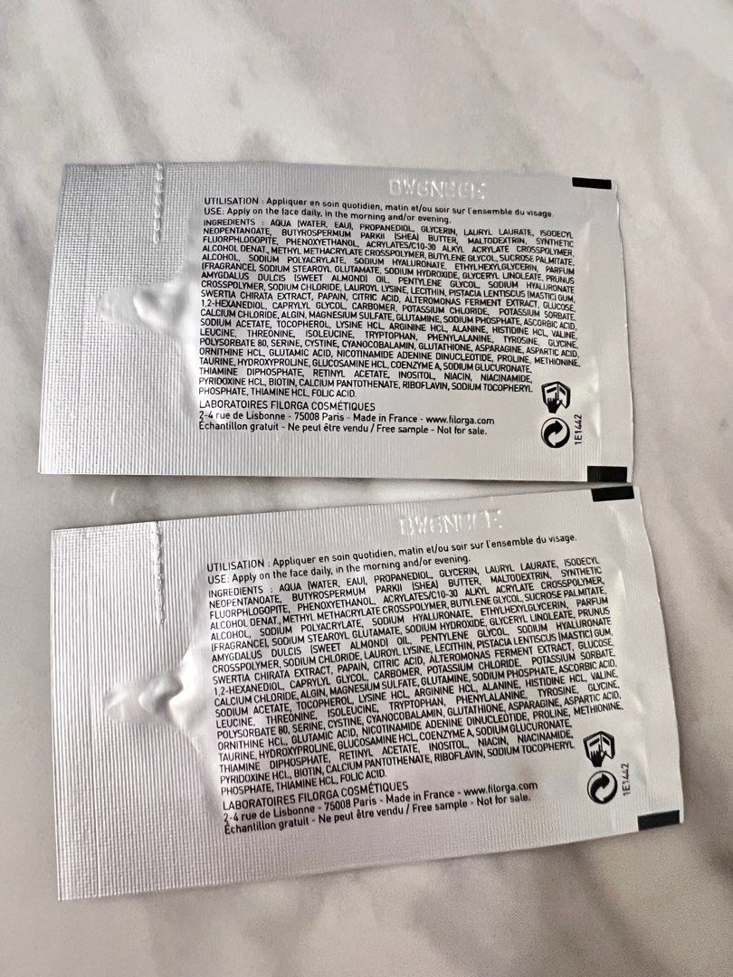 Filorga hydra filler mat 玻尿酸補水面霜包平郵, 美容&化妝品, 健康