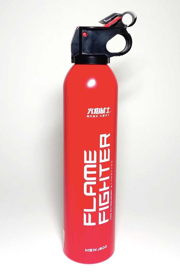 Flame Fighter MSWJ600 滅火器 (家具或汽車手提式水基型滅火劑消防滅火筒), 傢俬＆家居, 保安及門鎖 , 其他保安系統 ...