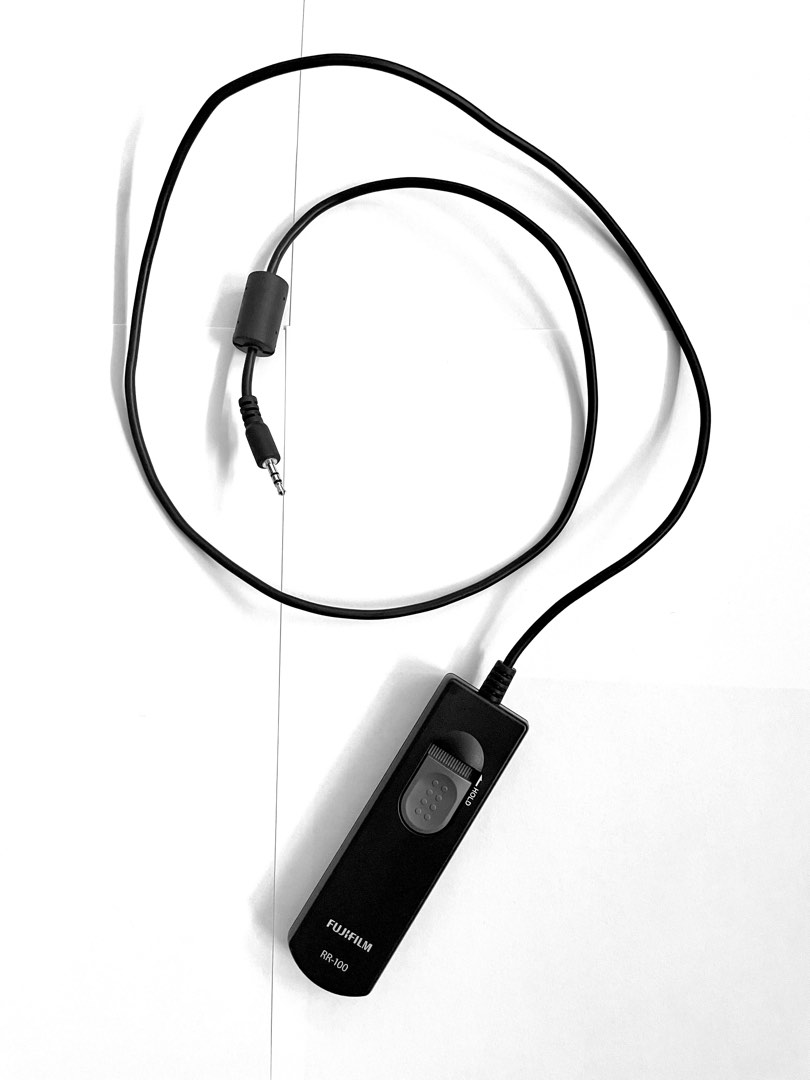 Fujifilm RR 100 remote shutter release cable, Photography, Photography