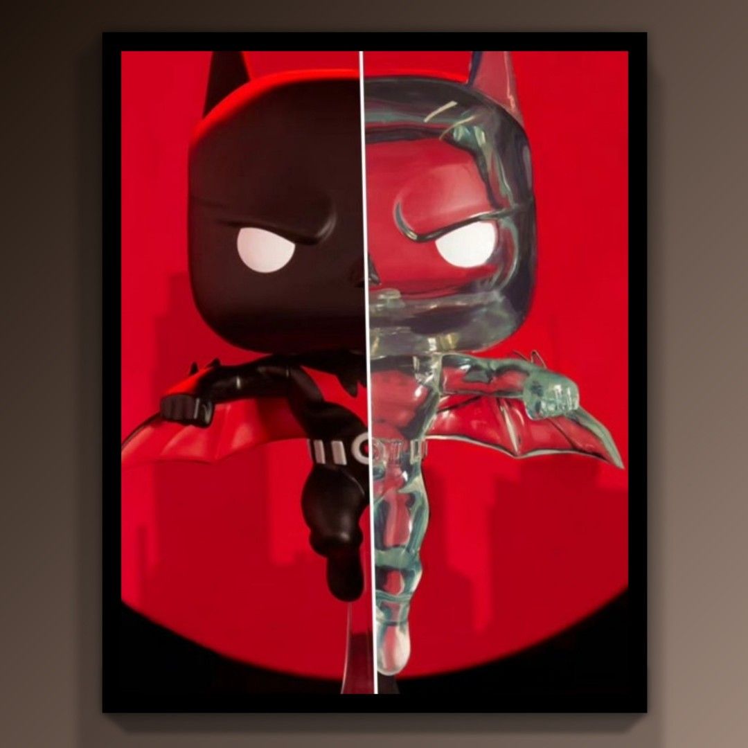 Funko Batman beyond invisible special edition chase DC 458 flying pop ...