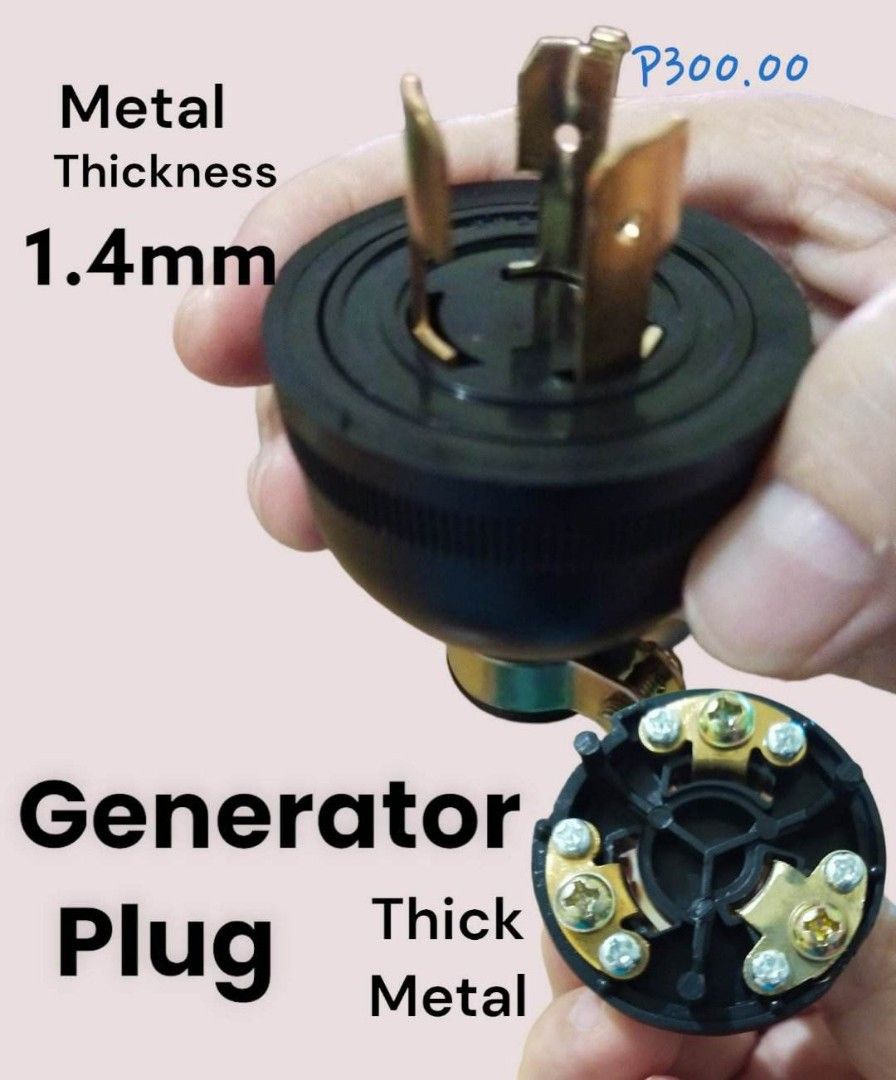 GENERATOR PLUG HEAVY DUTY 20 MM AND 25 MM (Category: Electrical, Adaptors & Sockets) located in Pasig City. Submitted by benildarustia18 (Listing ID 1240032866, Image 1). Description: ONHAND AND AVAILABLE.