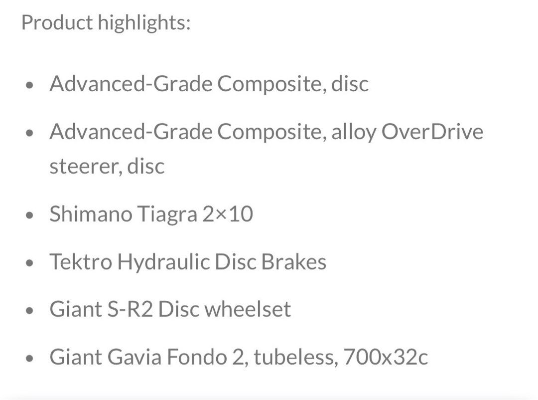 Giant Fastroad Advanced 2 for Sale, Sports Equipment, Bicycles & Parts