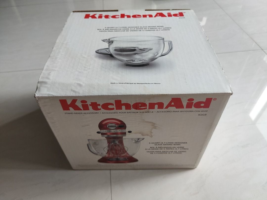 KitchenAid 4.7L Glass Bowl 5KSM5GB