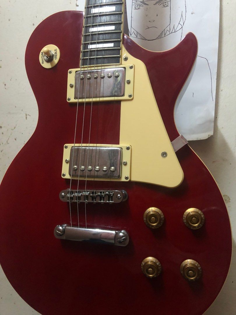 Glen burton les paul top