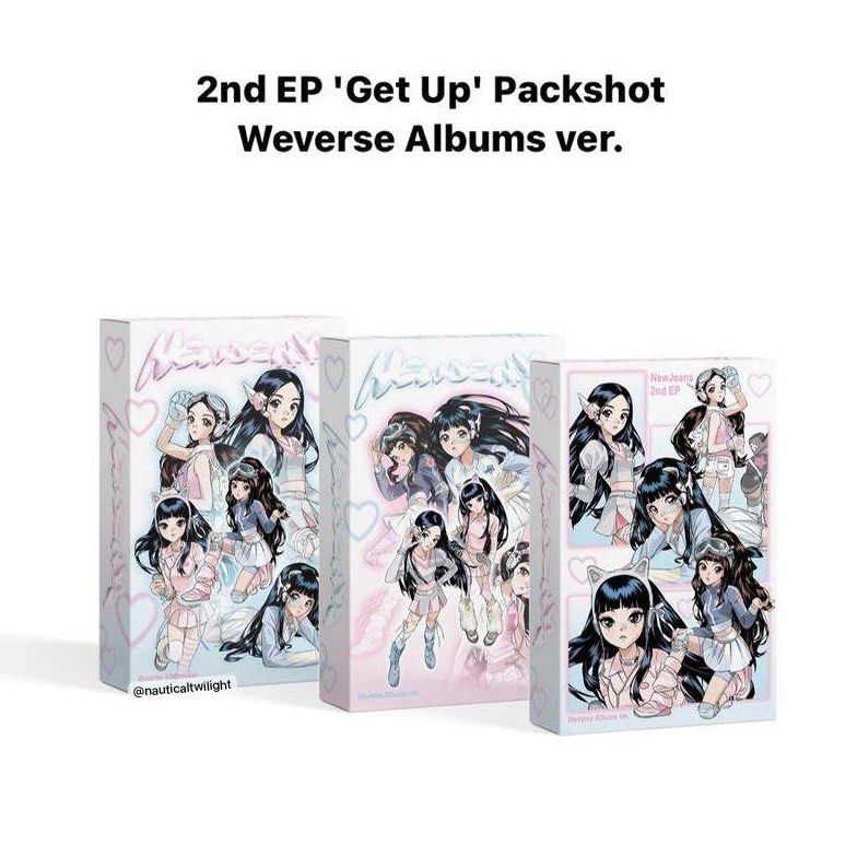 Weverse Ver. NEWJEANS NEW JEANS 1st EP Album Not Audio !! K-POP SEALED