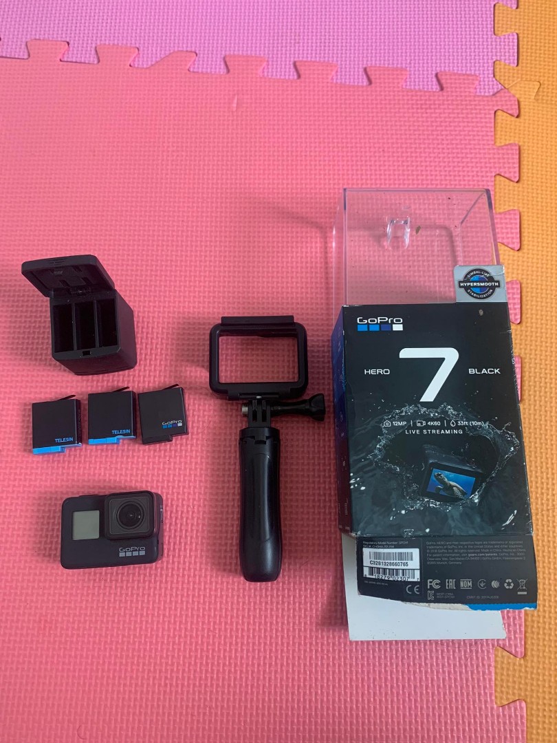 Active Clip-On Microphone For GoPro Hero 7 Black - Pro Sports Mini Lavalier Mic