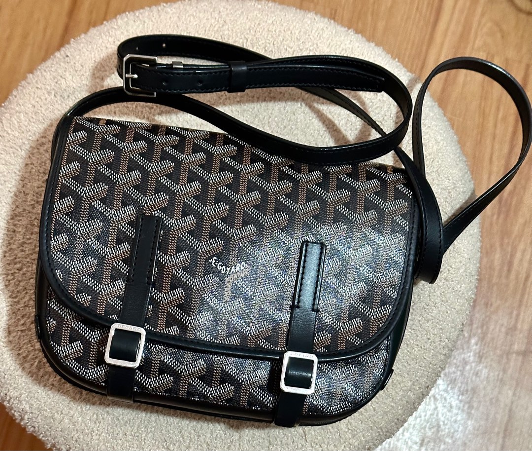 Goyard Belvedere MM Red, Luxury, Bags & Wallets on Carousell