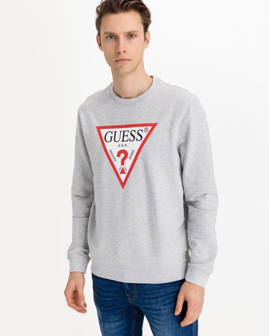 Guess top sweater grey