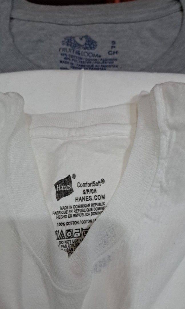 Hanes and Fruit of the Loom shirts Men s Fashion Tops Sets